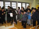 Students from PUA Wah Yan Primary School visited our PTA booth.