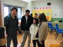 Mr. Caesar Ng, Vice-President shared a laughter with members of a family.